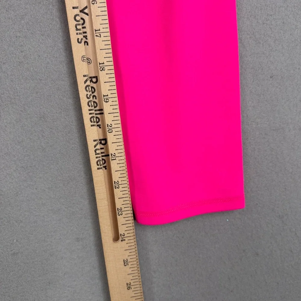 Free People Movement Leggings Women Large Hot Pink High Rise Yoga Athleisure